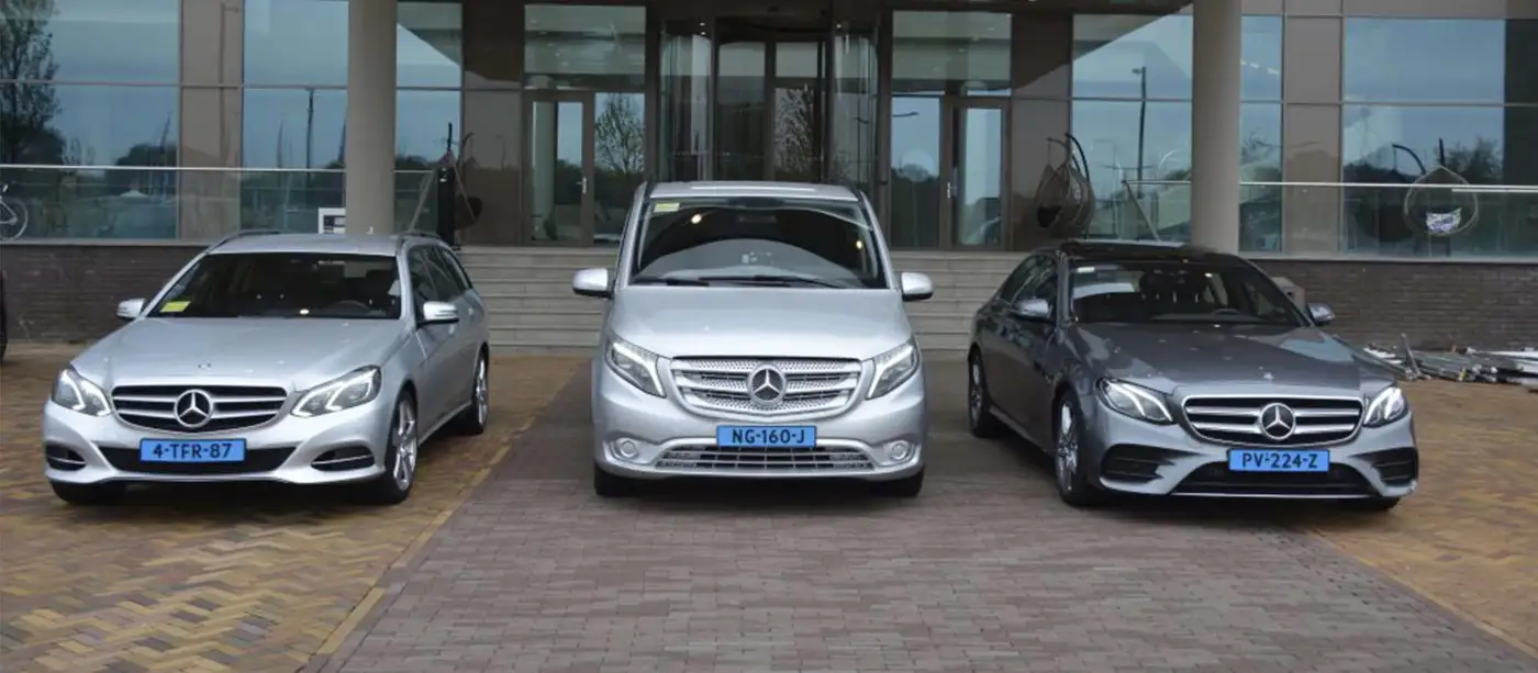 Mercedes taxi’s van Taxi Kaatsheuvel voor personenvervoer